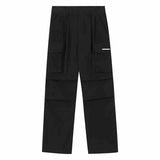 Multi-Pocket Pleated Paratrooper Pants Multi-Pocket Pleated Paratrooper Pants