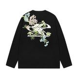 Floral Embroidered Logo L/S Tee Floral Embroidered Logo L/S Tee