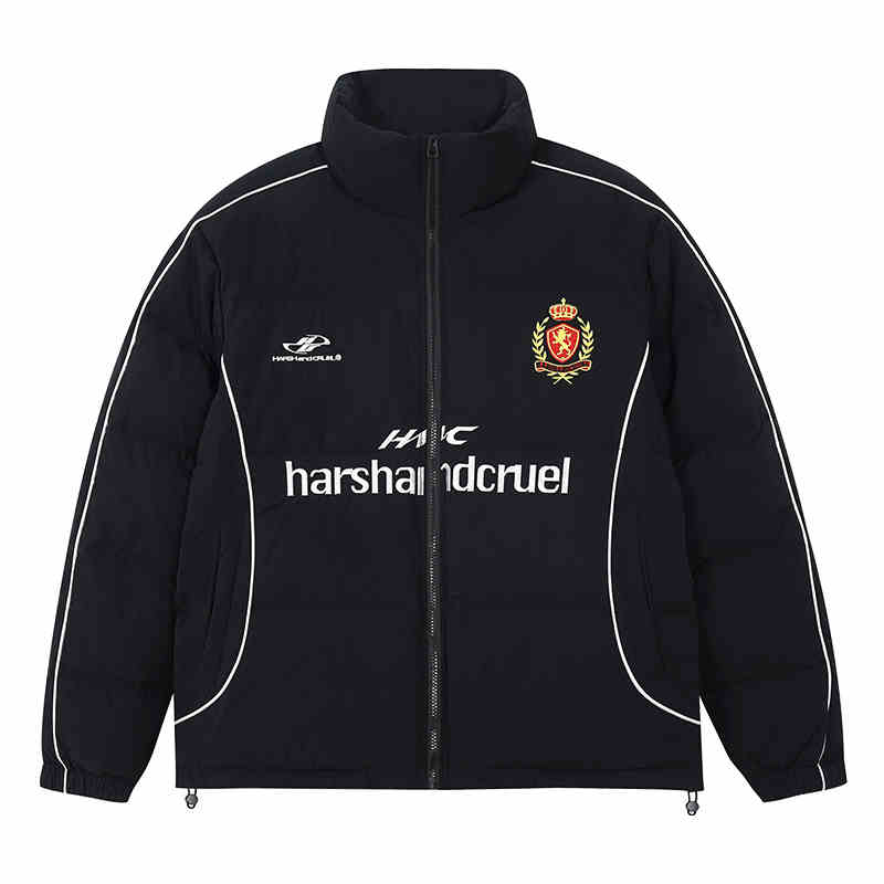 Football Club Embroidered Down Coat Football Club Embroidered Down Coat