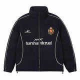 Football Club Embroidered Down Coat Football Club Embroidered Down Coat