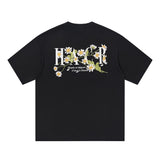 Street Floral Embroidery Tee Street Floral Embroidery Tee