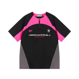 Cycling Half Zip Logo Tee Cycling Half Zip Logo Tee