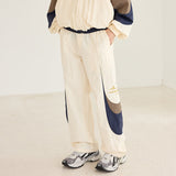 Spliced Contrast Stitching Track Pants Spliced Contrast Stitching Track Pants