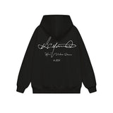 Handwritten Embroidered Zip up Hoodie Handwritten Embroidered Zip up Hoodie