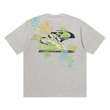Floral Embroidered Logo Tee Floral Embroidered Logo Tee