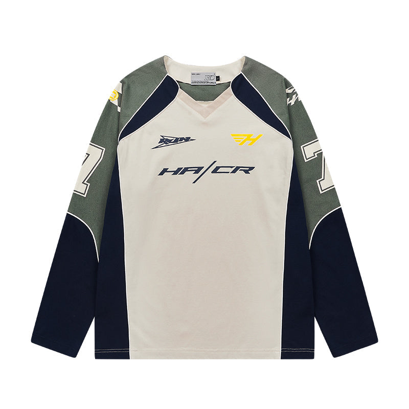 Racing Print Jersey Tee Racing Print Jersey Tee