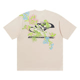 Floral Embroidered Logo Tee Floral Embroidered Logo Tee