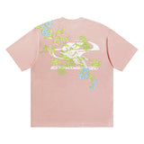 Floral Embroidered Logo Tee Floral Embroidered Logo Tee