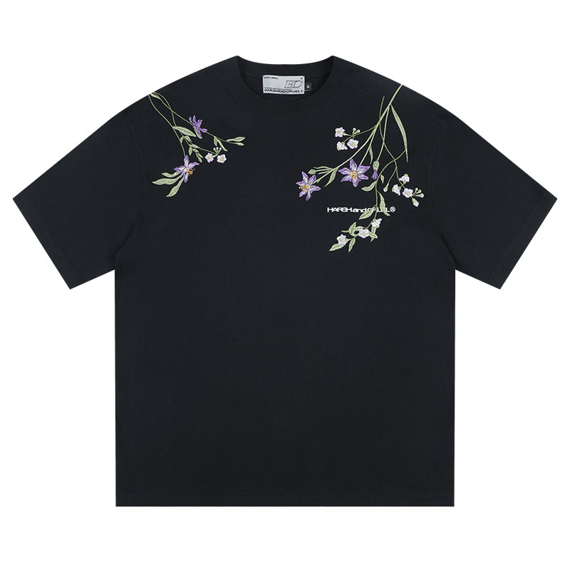 Monet Garden Embroidered Tee Monet Garden Embroidered Tee