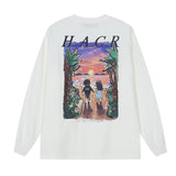 Sunset Graphic Oversized Long Sleeve Sunset Graphic Oversized Long Sleeve