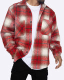 EPTM Side Slit Flannel - Red EPTM Side Slit Flannel - Red