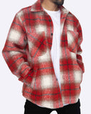 EPTM Side Slit Flannel - Red EPTM Side Slit Flannel - Red