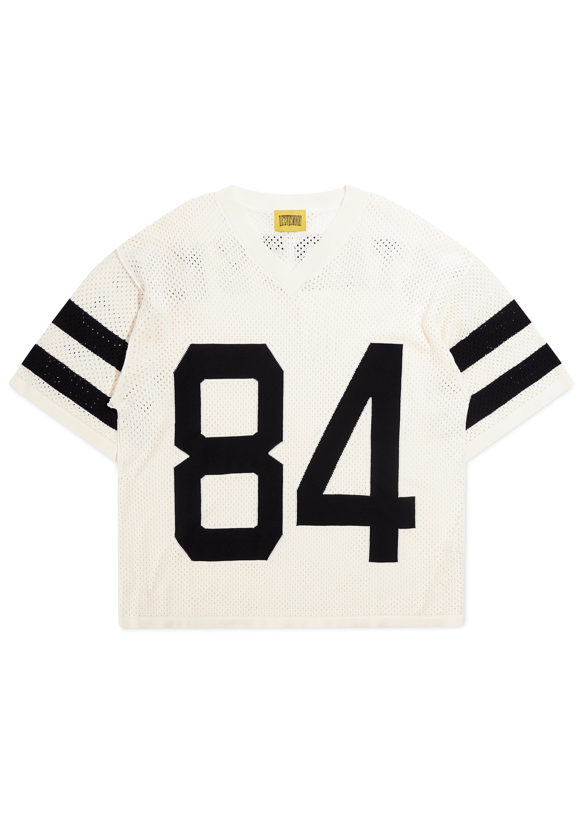 Knit Jersey - Cream/Black Knit Jersey - Cream/Black