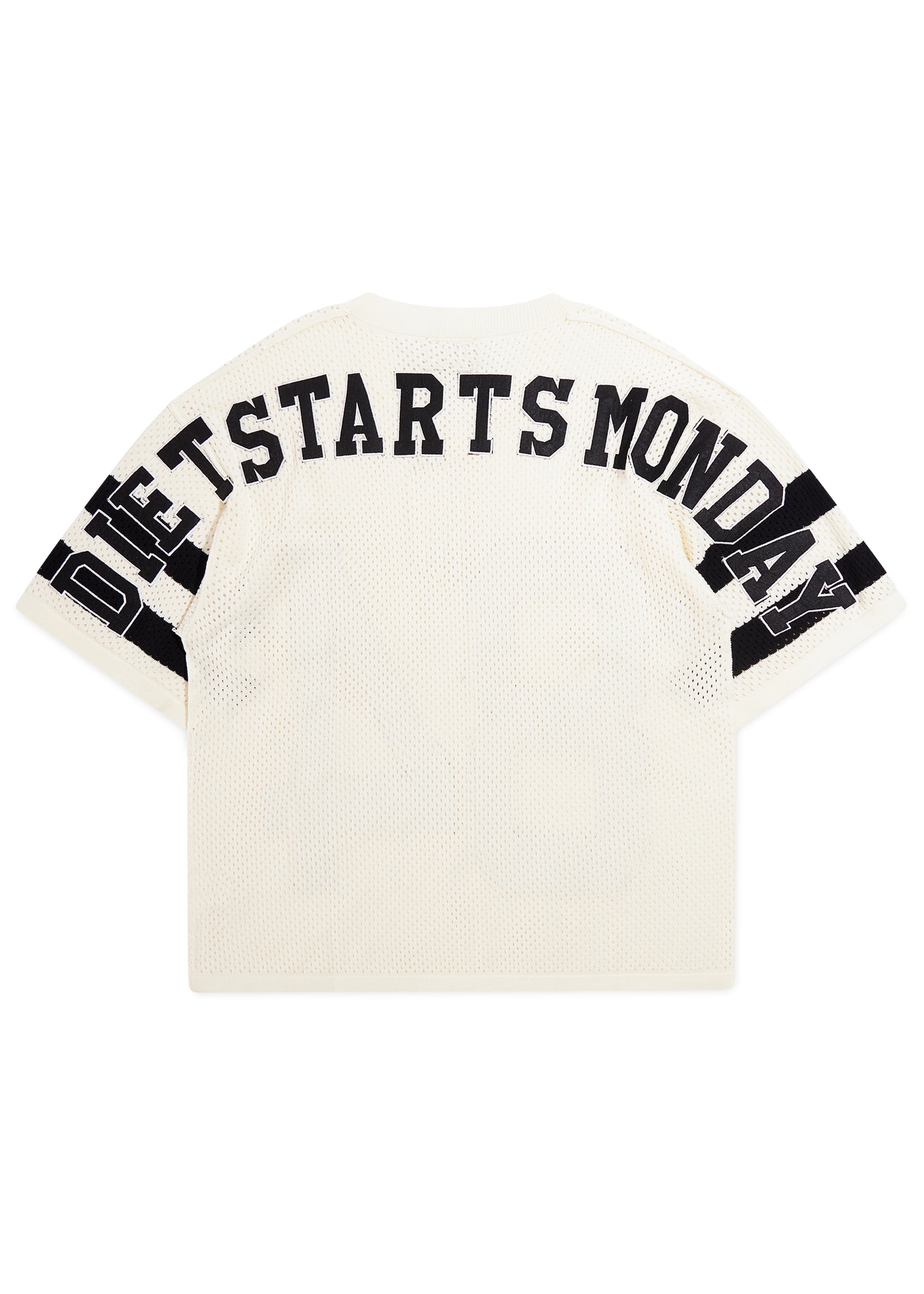 Knit Jersey - Cream/Black Knit Jersey - Cream/Black