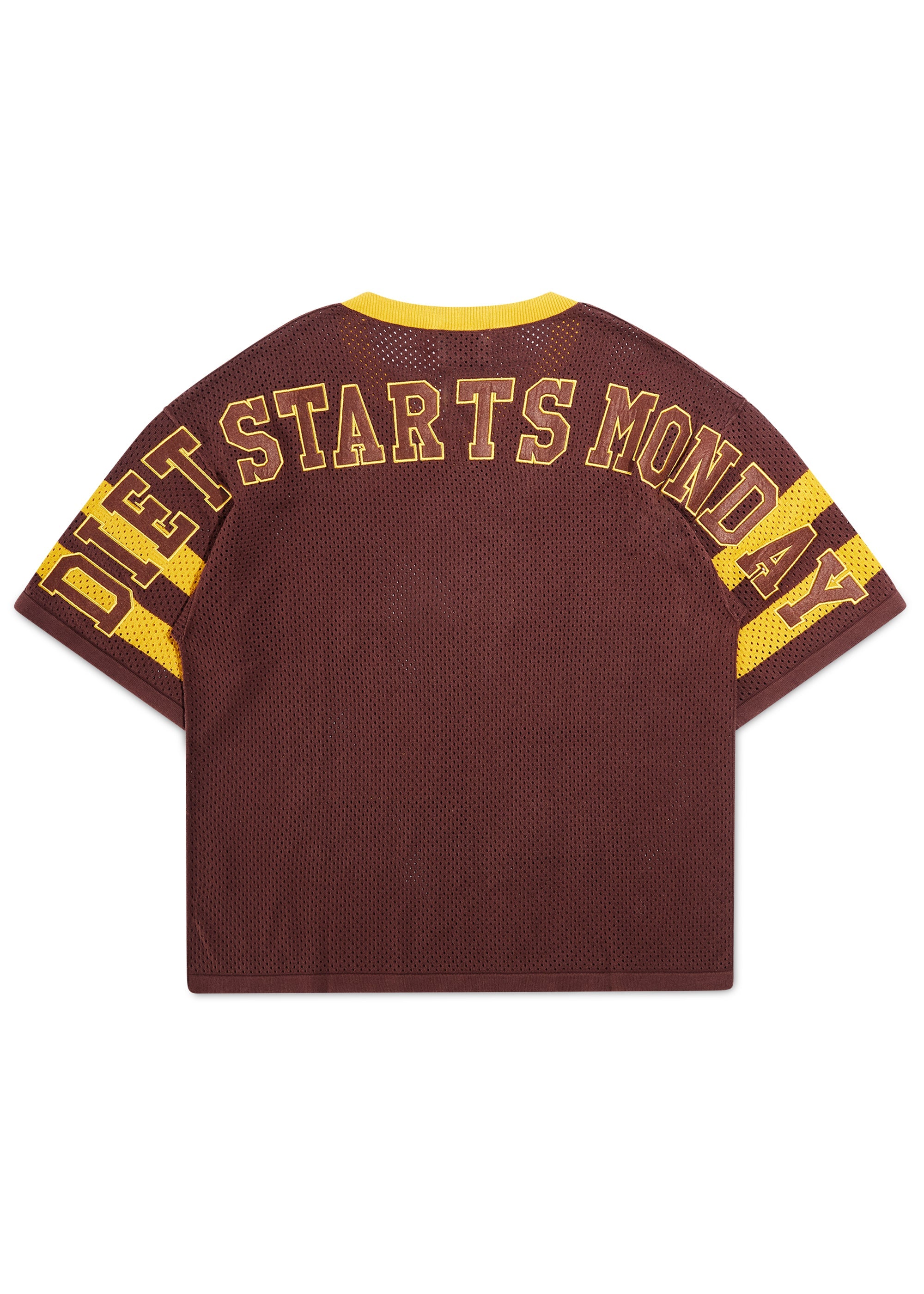 Knit Jersey - Brown/Yellow Knit Jersey - Brown/Yellow