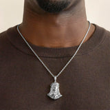 Jesus Piece Necklace Pendant & Rope Chain AI Jesus Piece Necklace Pendant & Rope Chain AI