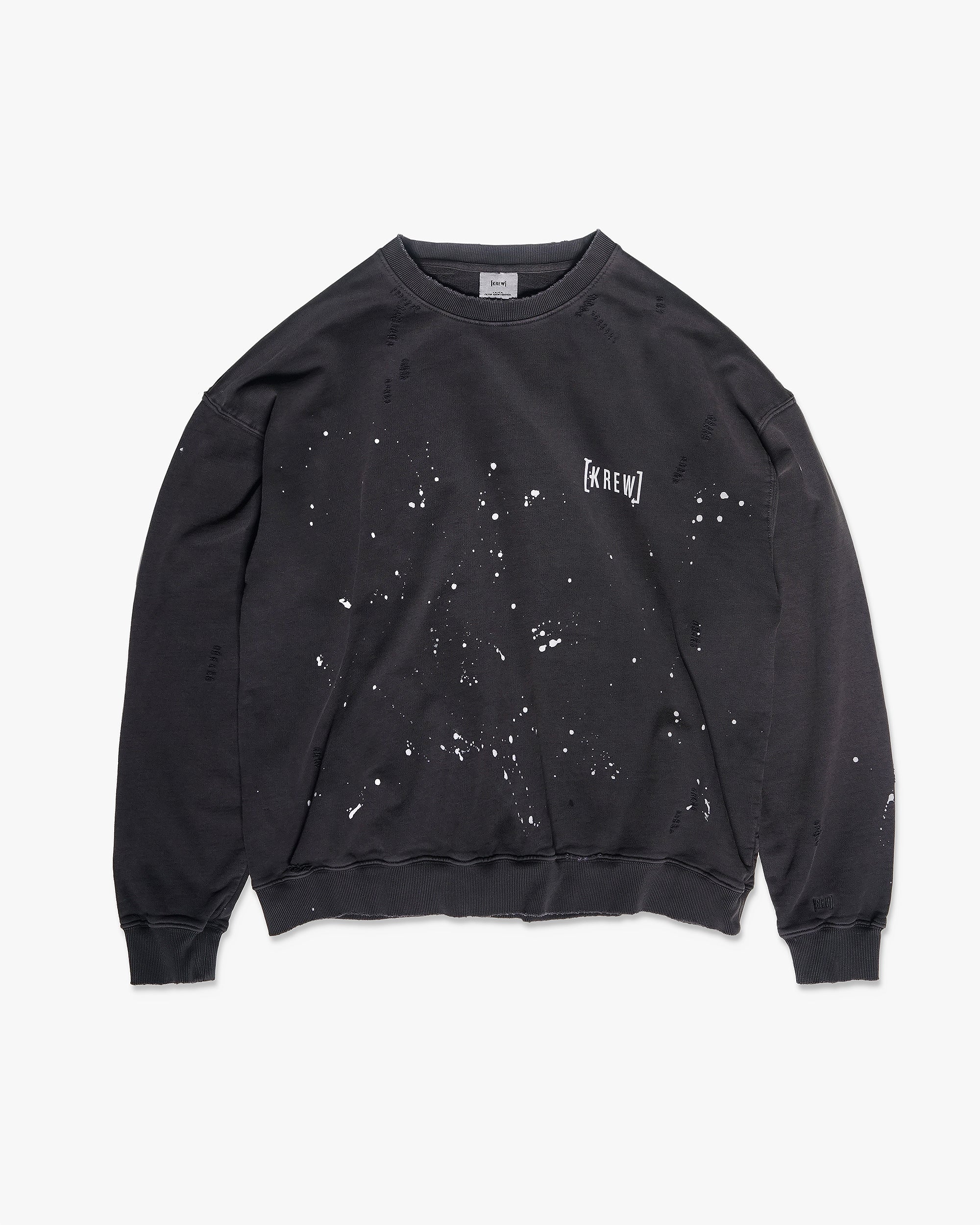 RIPPER CREWNECK - FADED BLACK RIPPER CREWNECK - FADED BLACK