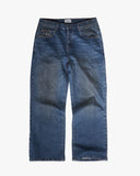 K-LOOSE JEANS - USED BLUE K-LOOSE JEANS - USED BLUE