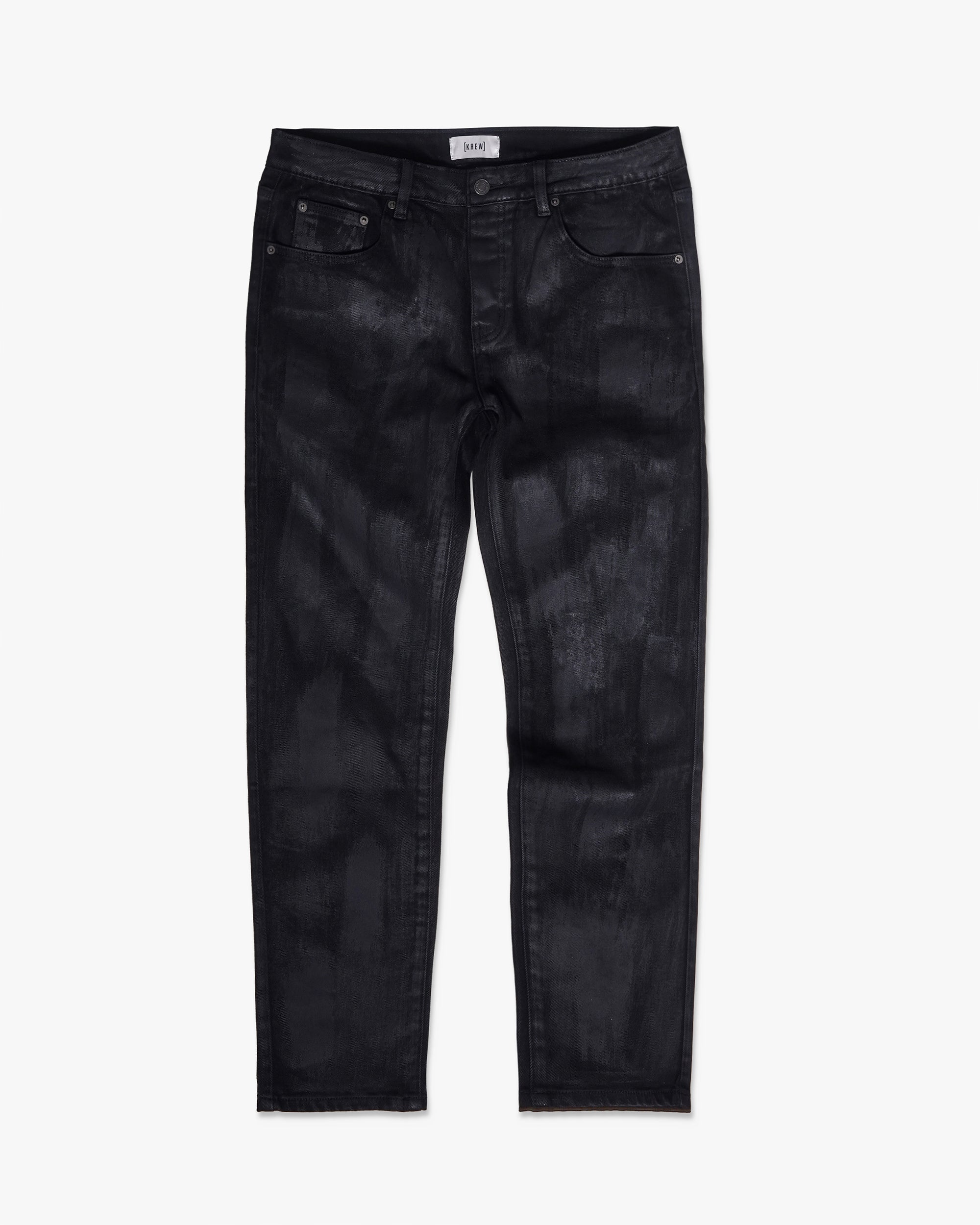 K-SKINNY JEANS - WAXED BLACK K-SKINNY JEANS - WAXED BLACK