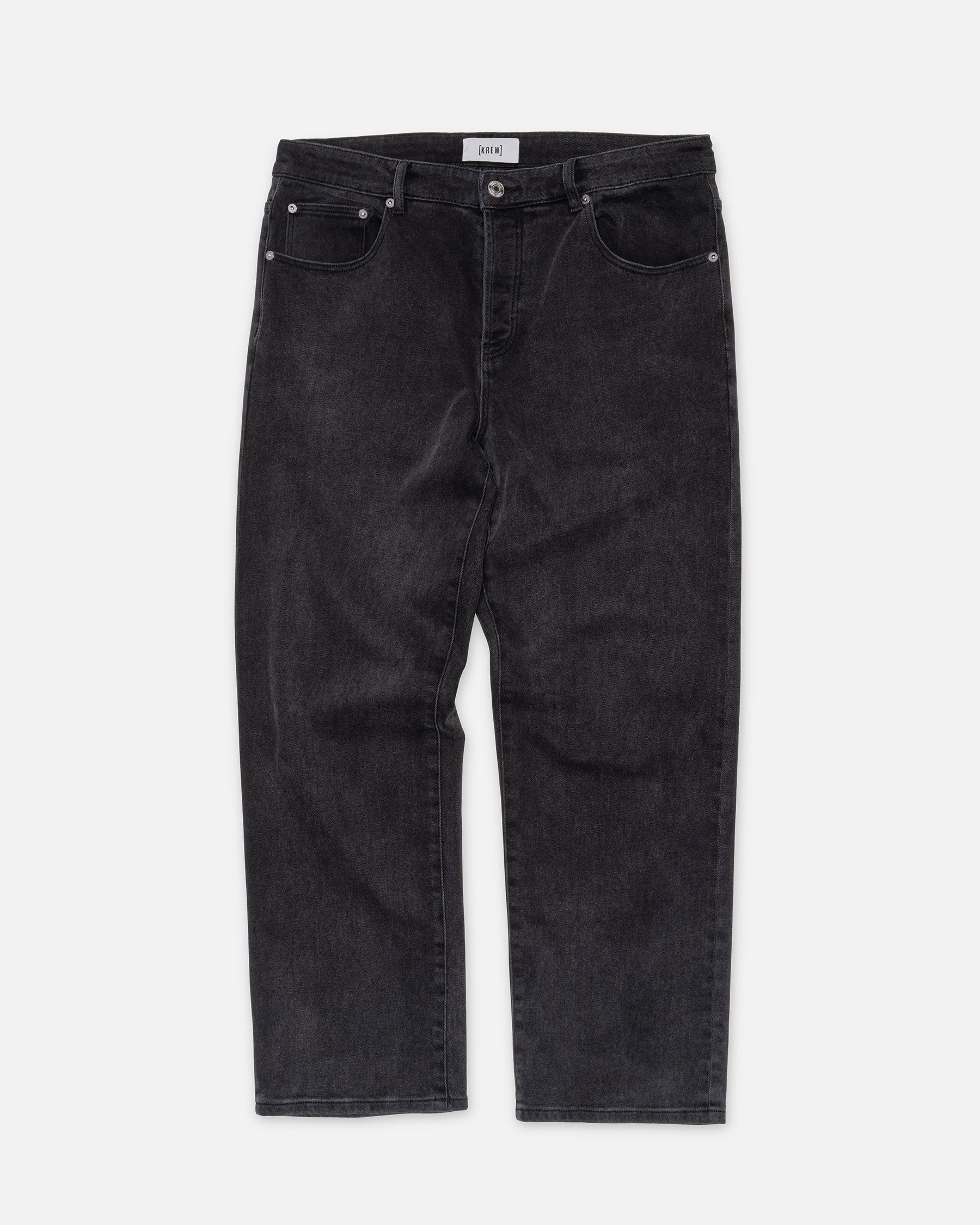 K-STRAIGHT JEANS - BLACK K-STRAIGHT JEANS - BLACK