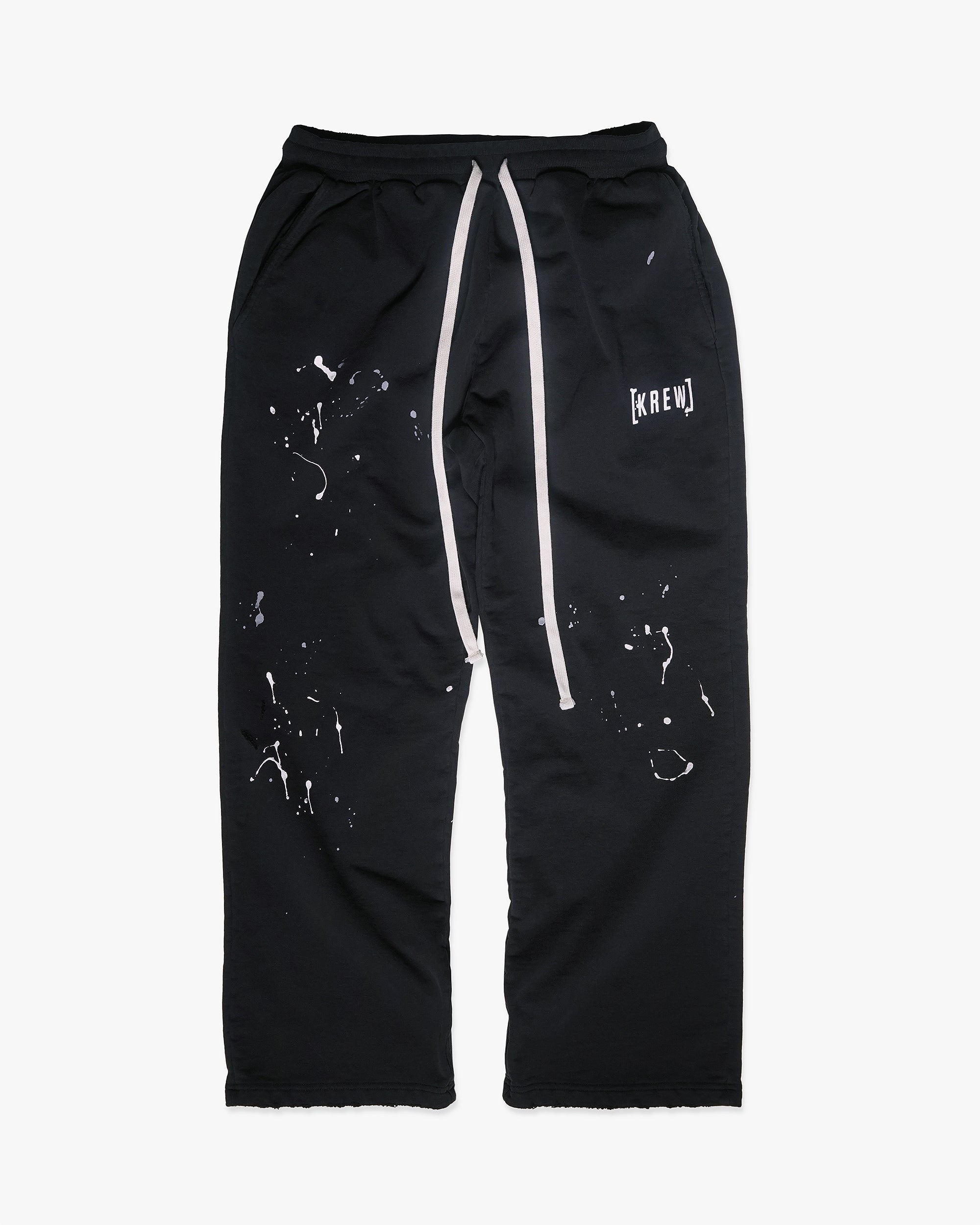 K-LOOSE SWEATS - WASHED BLACK K-LOOSE SWEATS - WASHED BLACK