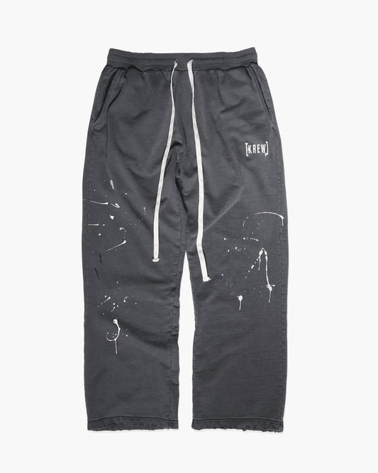 K-LOOSE SWEATS - FADED BLACK