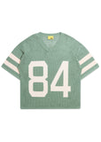 Knitted Mesh Jersey - Sage Knitted Mesh Jersey - Sage