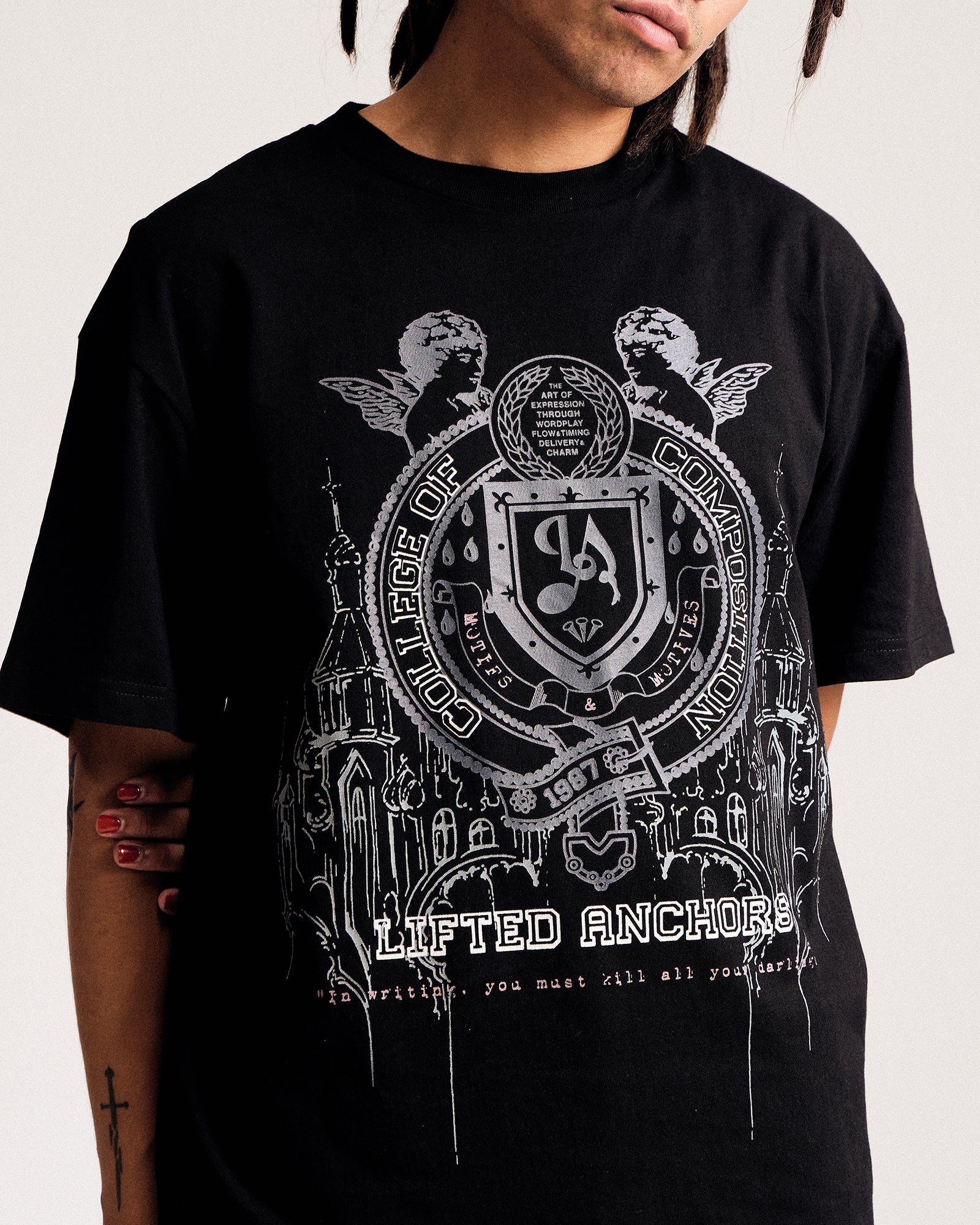 "Campus" Tee (Black) "Campus" Tee (Black)