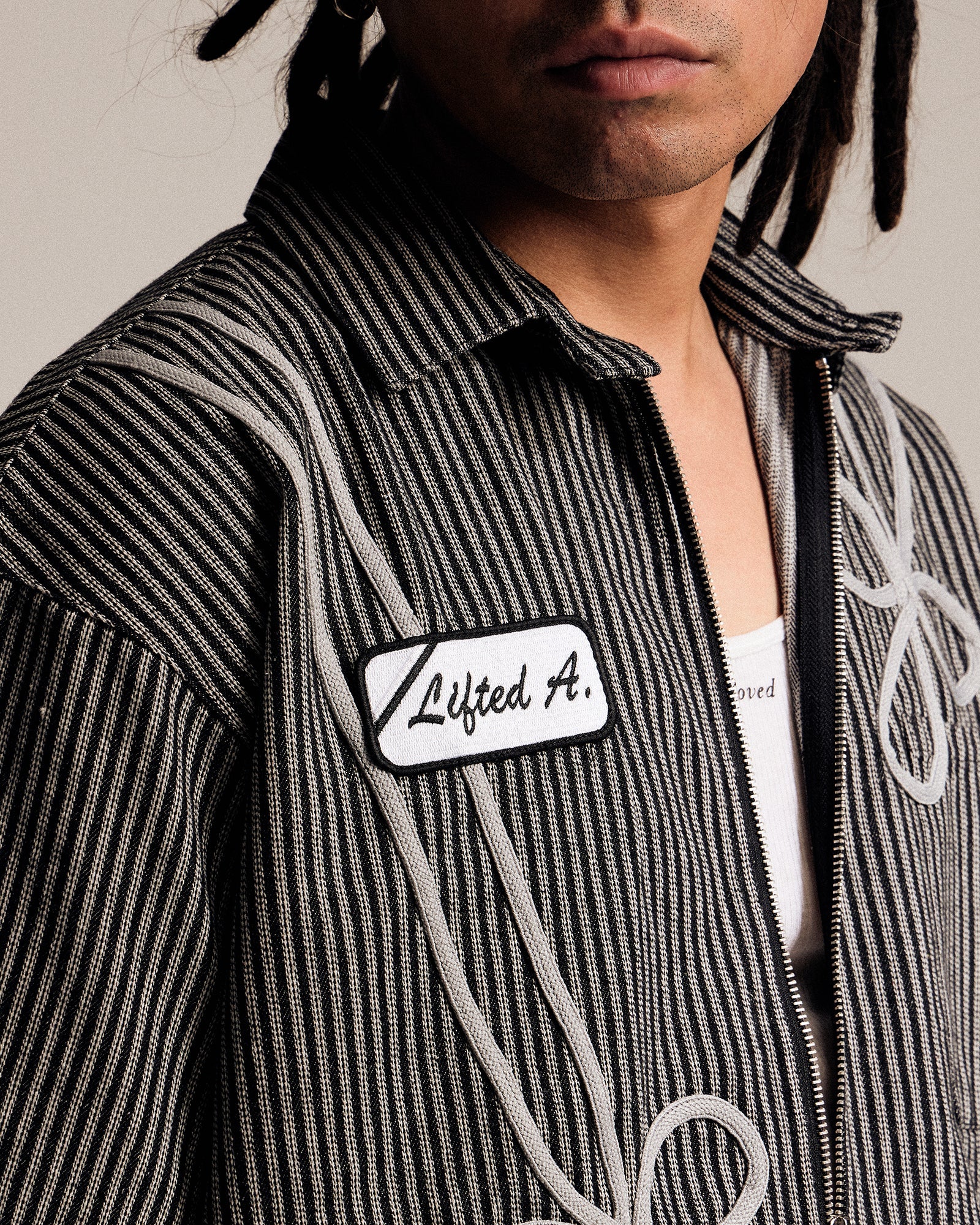 "Sparks" Mechanic Zip Up (Black) "Sparks" Mechanic Zip Up (Black)