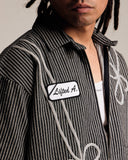 "Sparks" Mechanic Zip Up (Black) "Sparks" Mechanic Zip Up (Black)