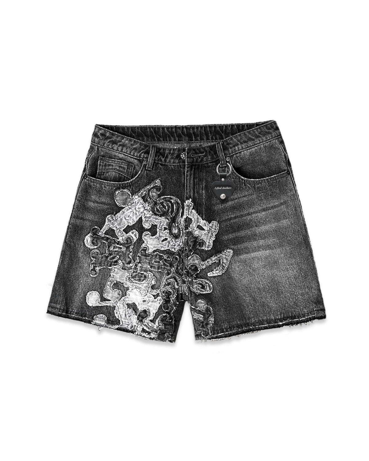 "De Ja Vu" Denim Short (Black) "De Ja Vu" Denim Short (Black)