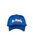 Los Angeles Souvenir Hat (Blue Satin) Los Angeles Souvenir Hat (Blue Satin)