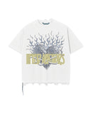 Zeppelin Crop Tee (White) Zeppelin Crop Tee (White)