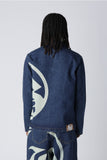 LOGO DENIM JACKET - Dark Blue LOGO DENIM JACKET - Dark Blue
