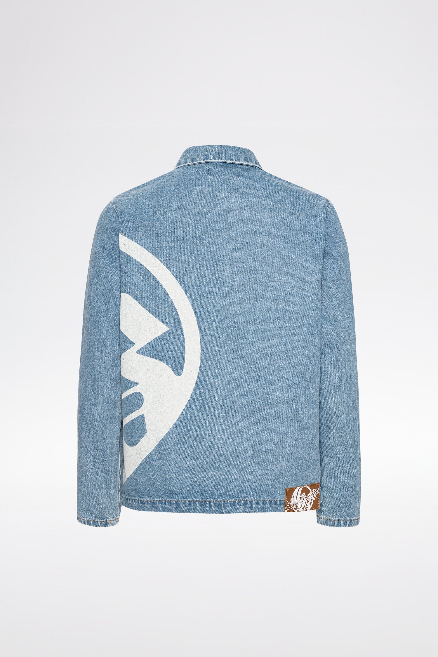 LOGO DENIM JACKET - Light Blue LOGO DENIM JACKET - Light Blue