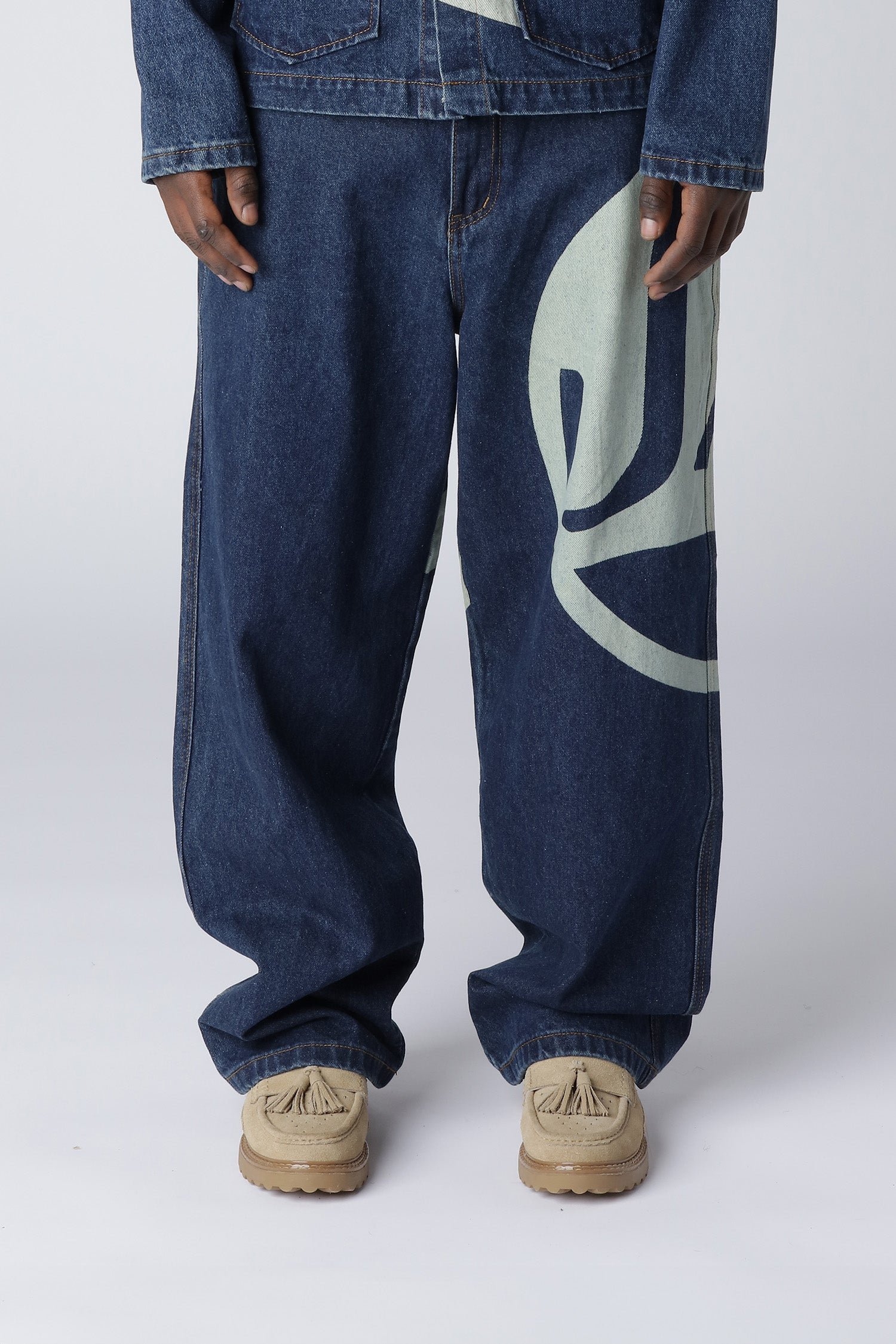 LOGO DENIM JEANS - Dark Blue LOGO DENIM JEANS - Dark Blue