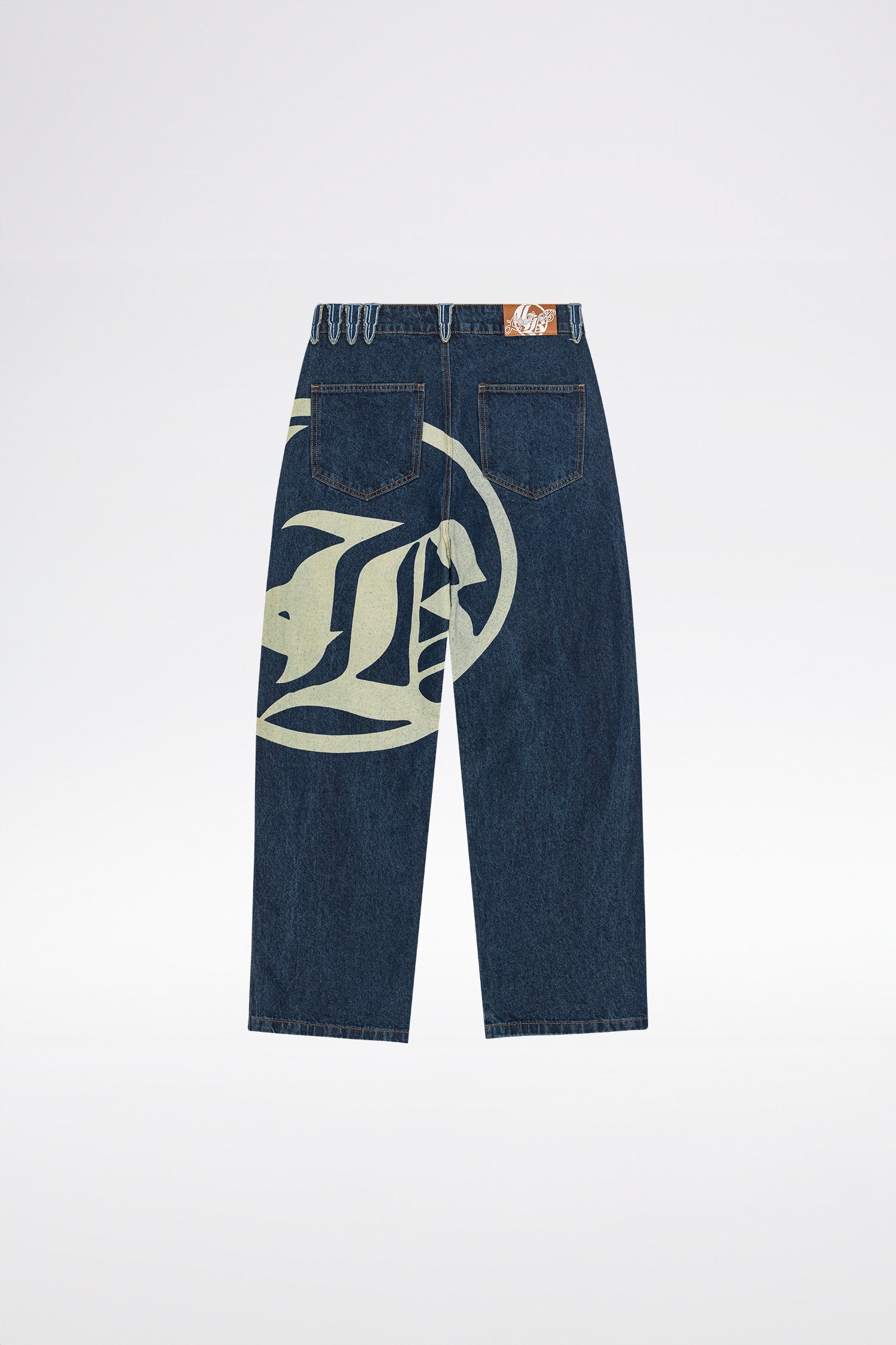 LOGO DENIM JEANS - Dark Blue LOGO DENIM JEANS - Dark Blue