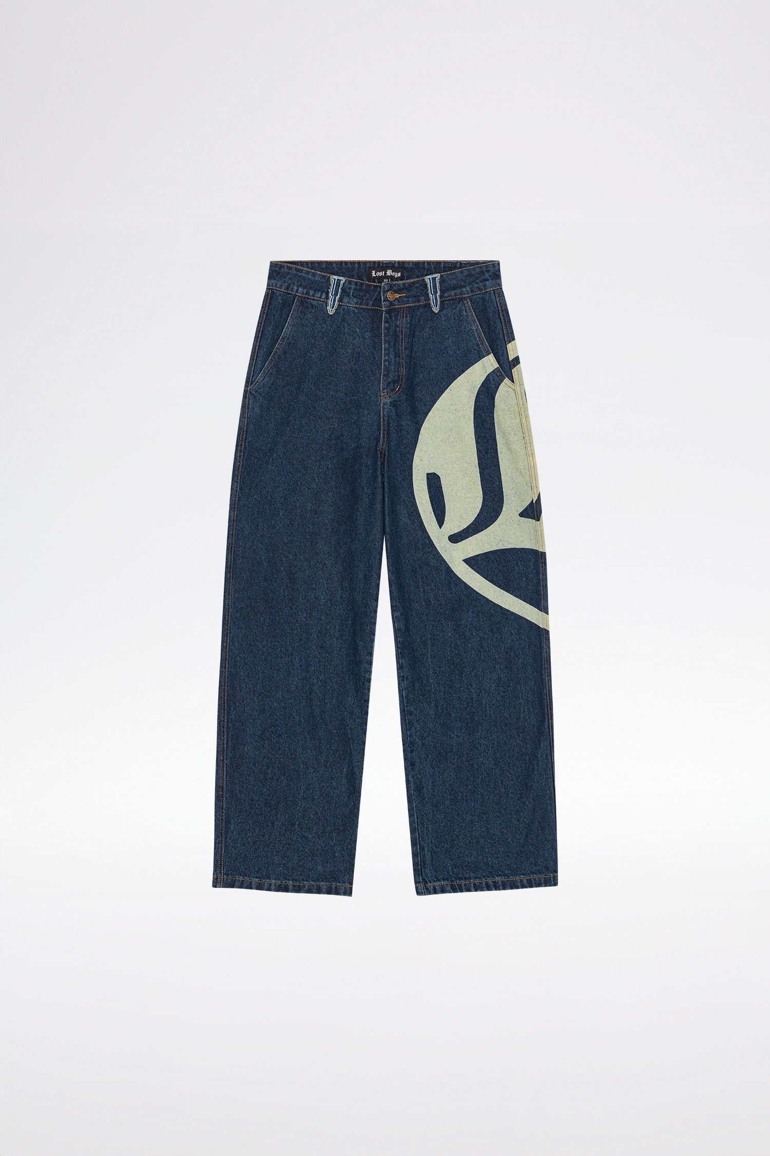 LOGO DENIM JEANS - Dark Blue LOGO DENIM JEANS - Dark Blue