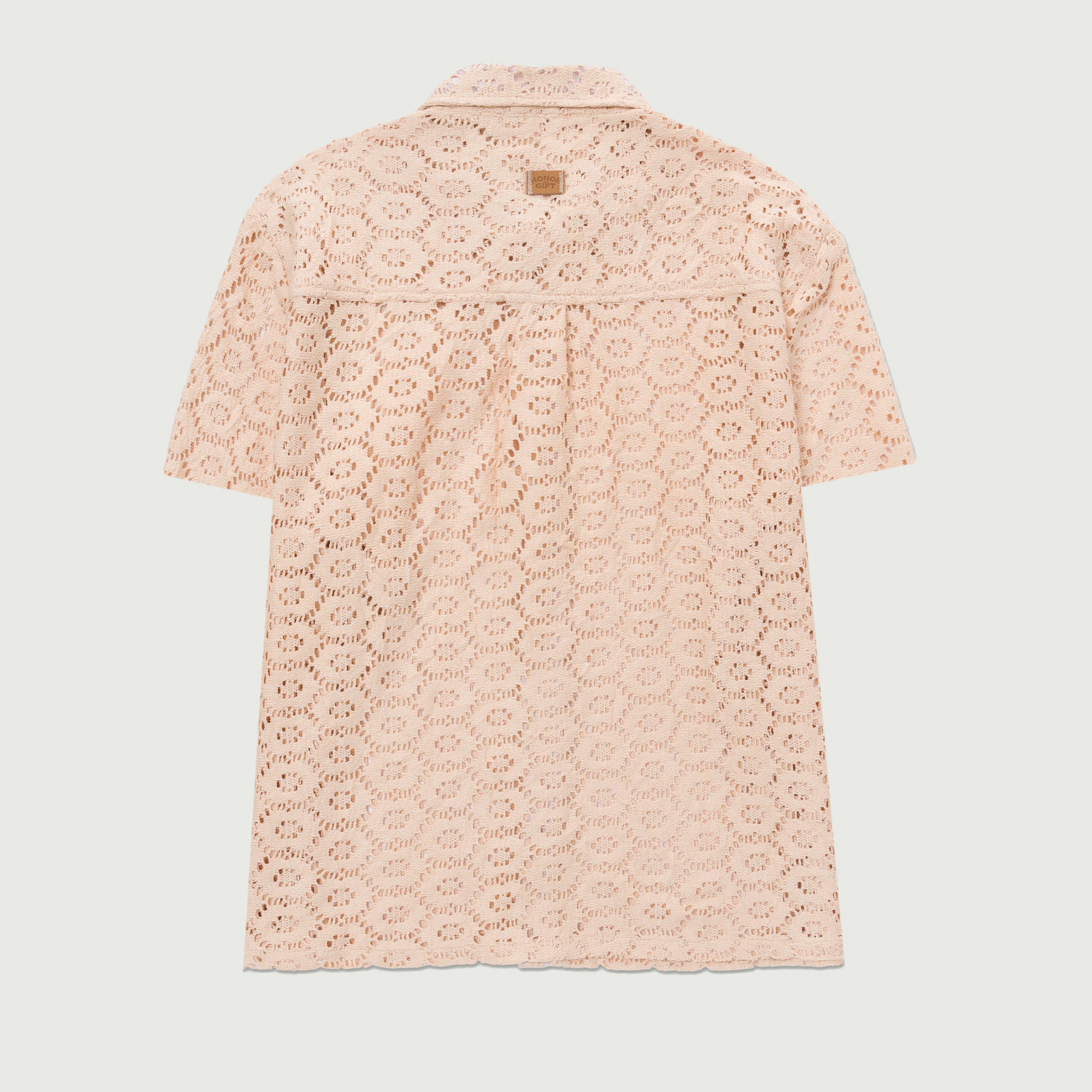 Crochet Button Up - Bone Crochet Button Up - Bone