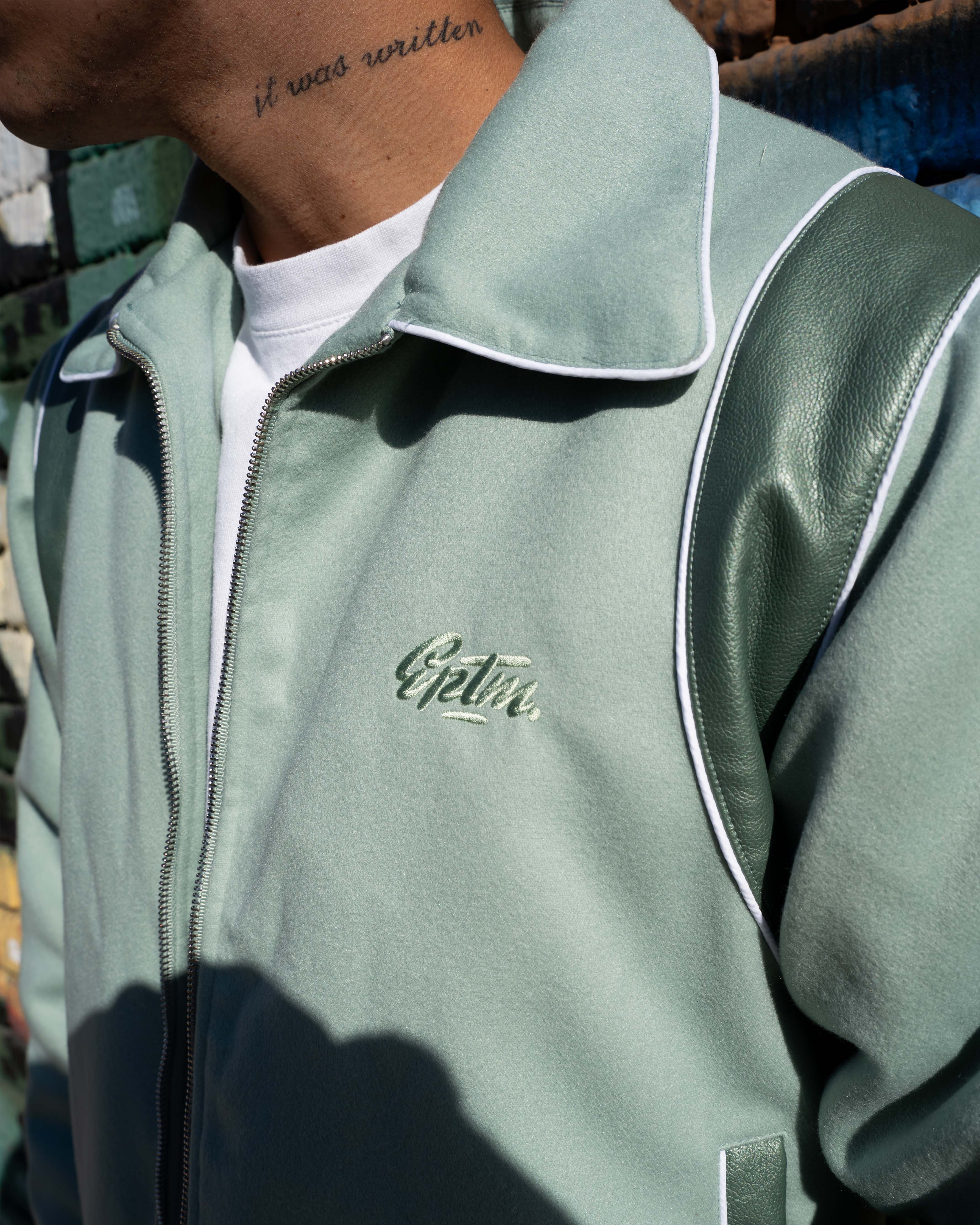 EPTM 23 Varsity Jacket - Sage EPTM 23 Varsity Jacket - Sage