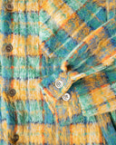 EPTM Side Slit Flannel - Teal EPTM Side Slit Flannel - Teal