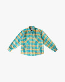 EPTM Side Slit Flannel - Teal EPTM Side Slit Flannel - Teal