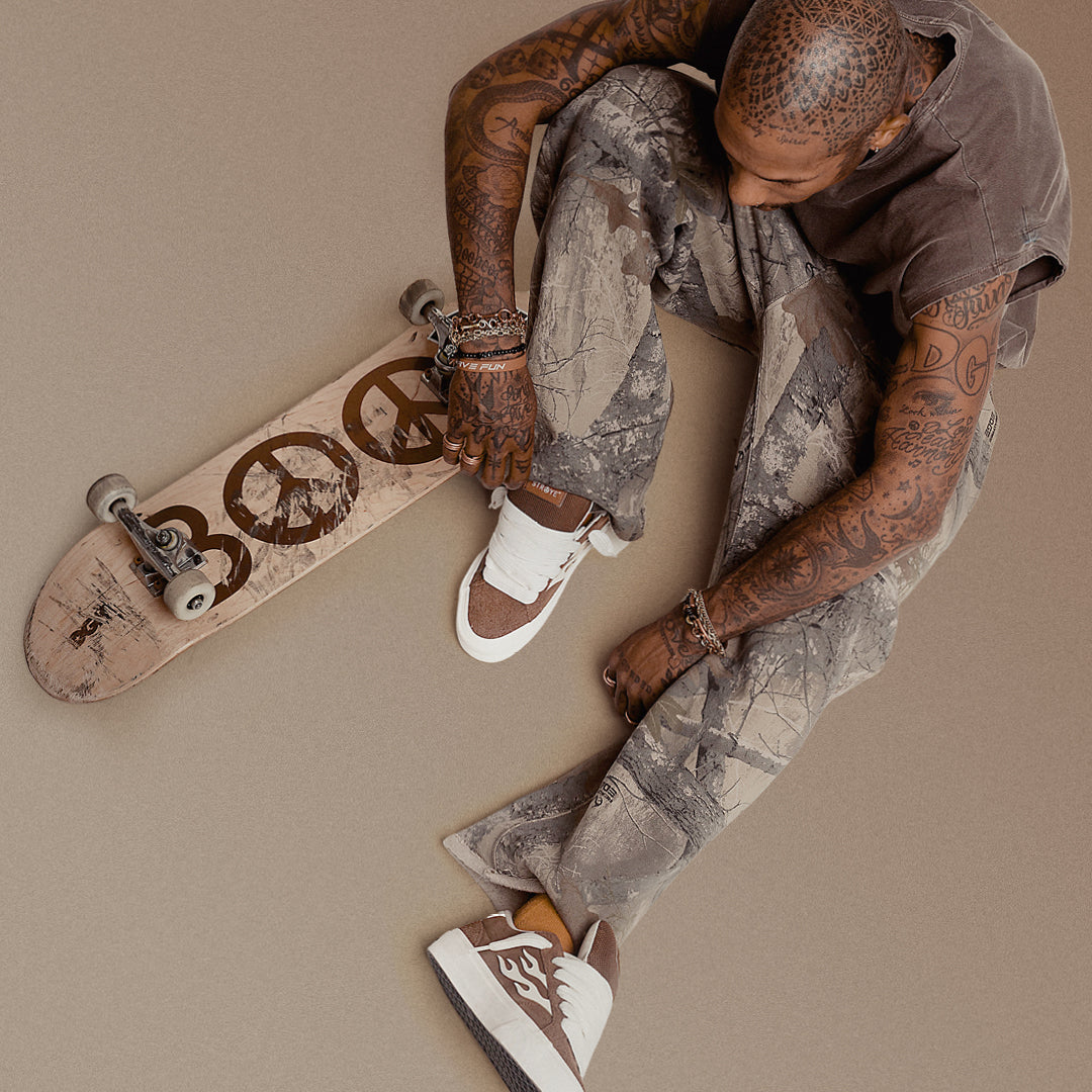 LOGAN PUFF - BROWN LOGAN PUFF - BROWN