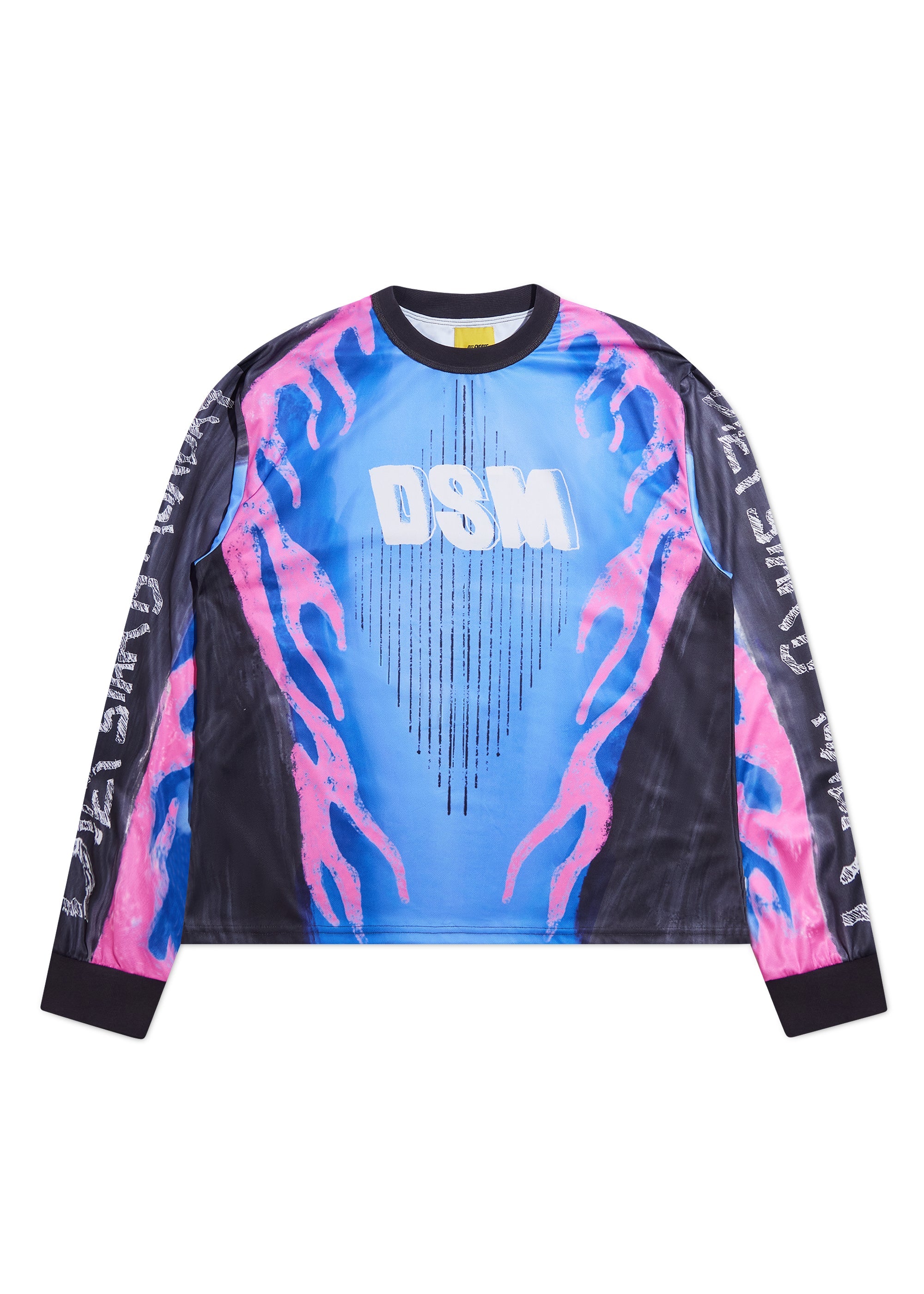 MX Flame Jersey - Black/Blue/Pink MX Flame Jersey - Black/Blue/Pink