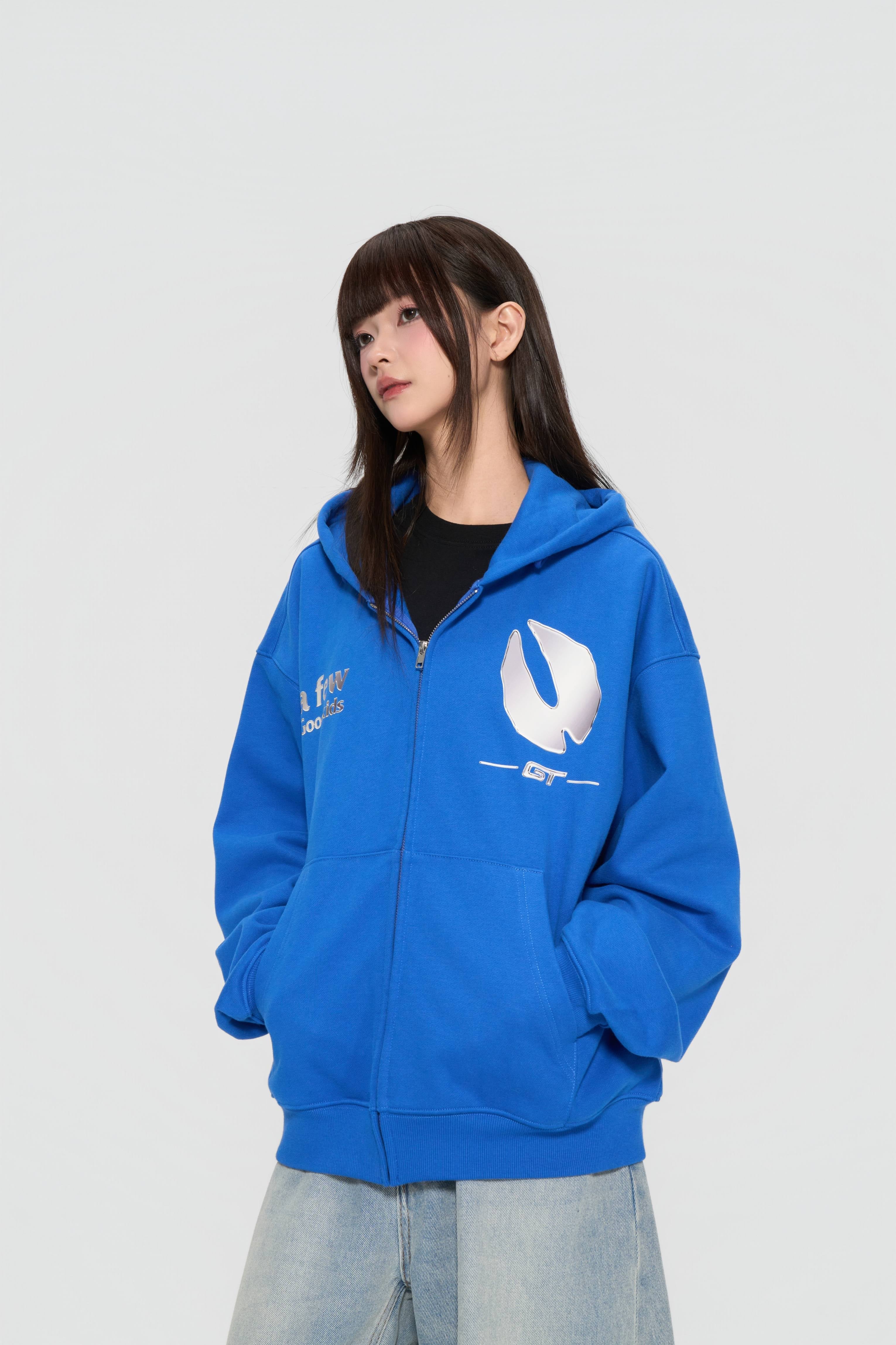 The lottery GT "Logo zipped hoodie" The lottery GT "Logo zipped hoodie"