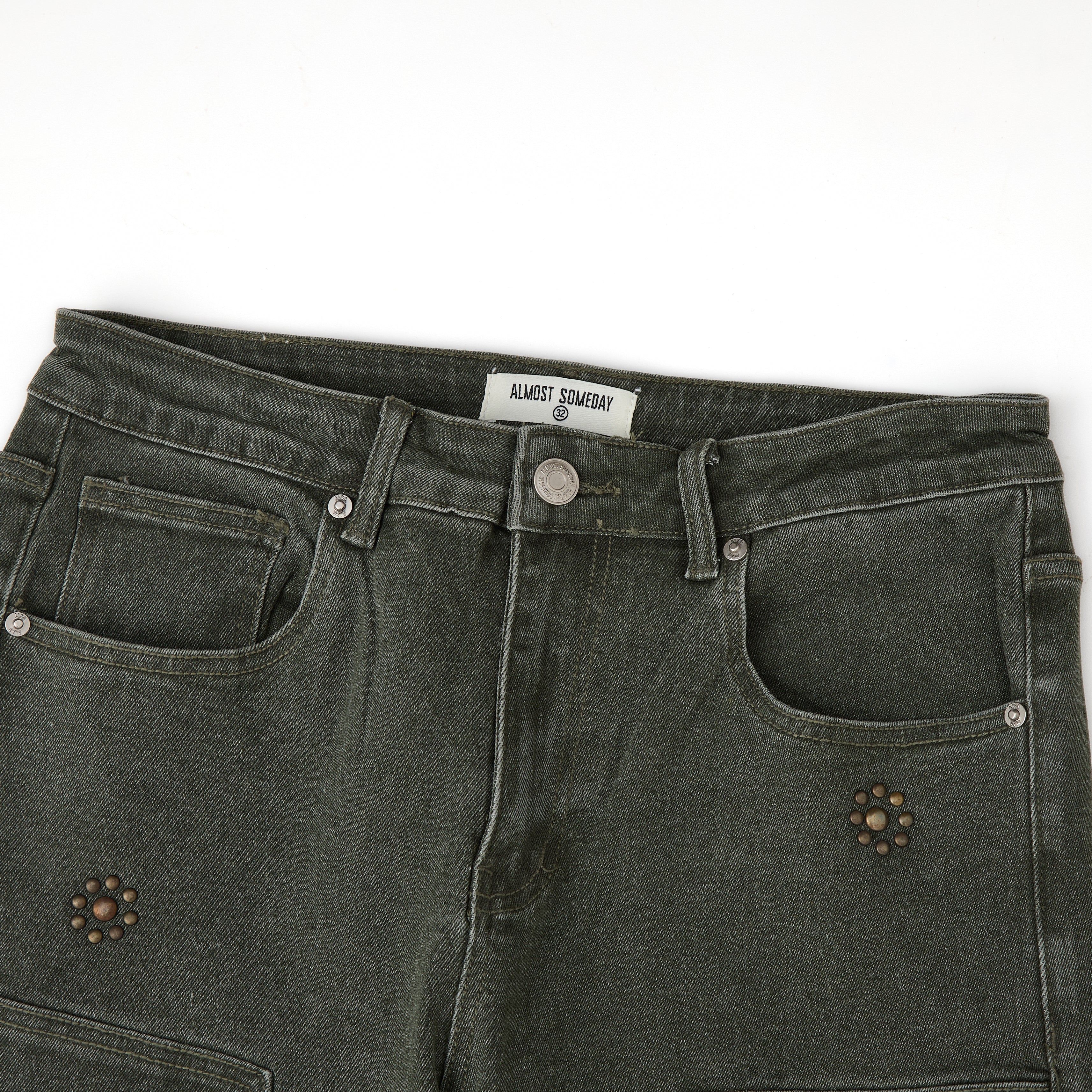 Hudson Straight Leg Workwear Pants - Olive Hudson Straight Leg Workwear Pants - Olive