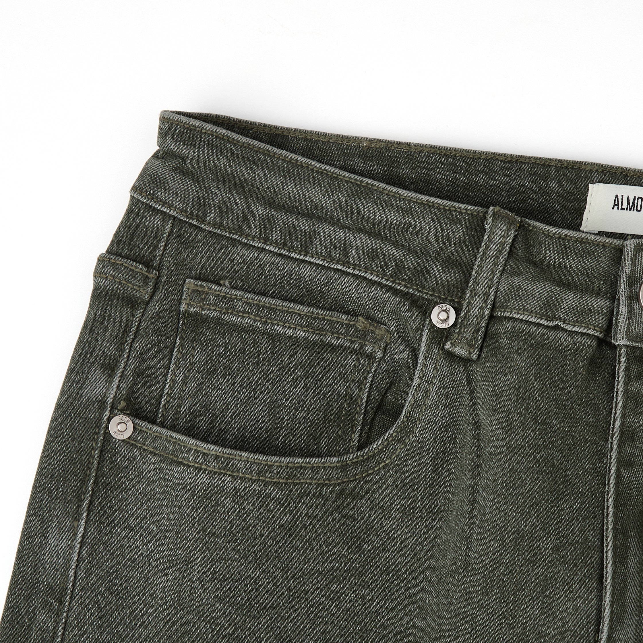 Hudson Straight Leg Workwear Pants - Olive Hudson Straight Leg Workwear Pants - Olive