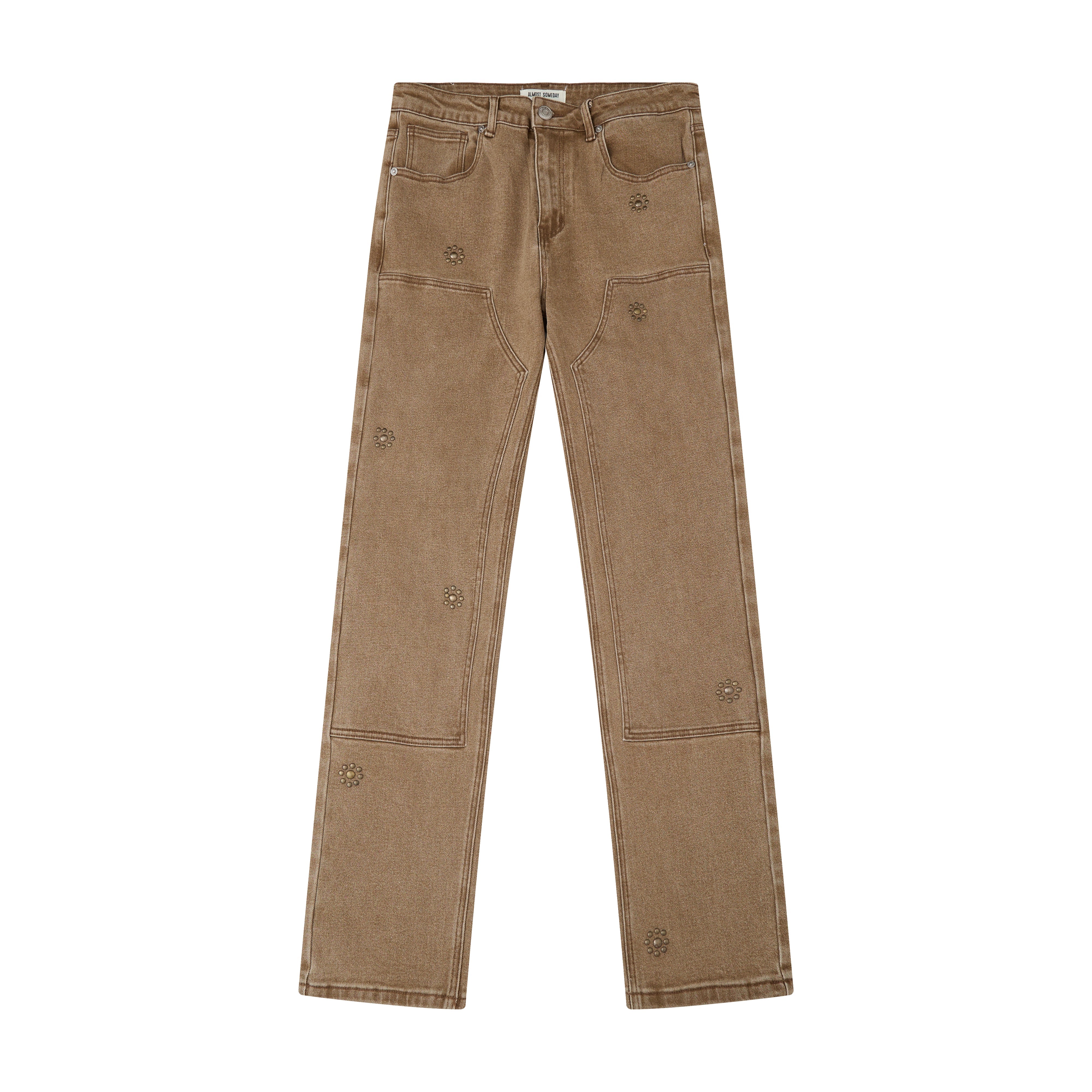 Hudson Straight Leg Workwear Pants - Sand Hudson Straight Leg Workwear Pants - Sand