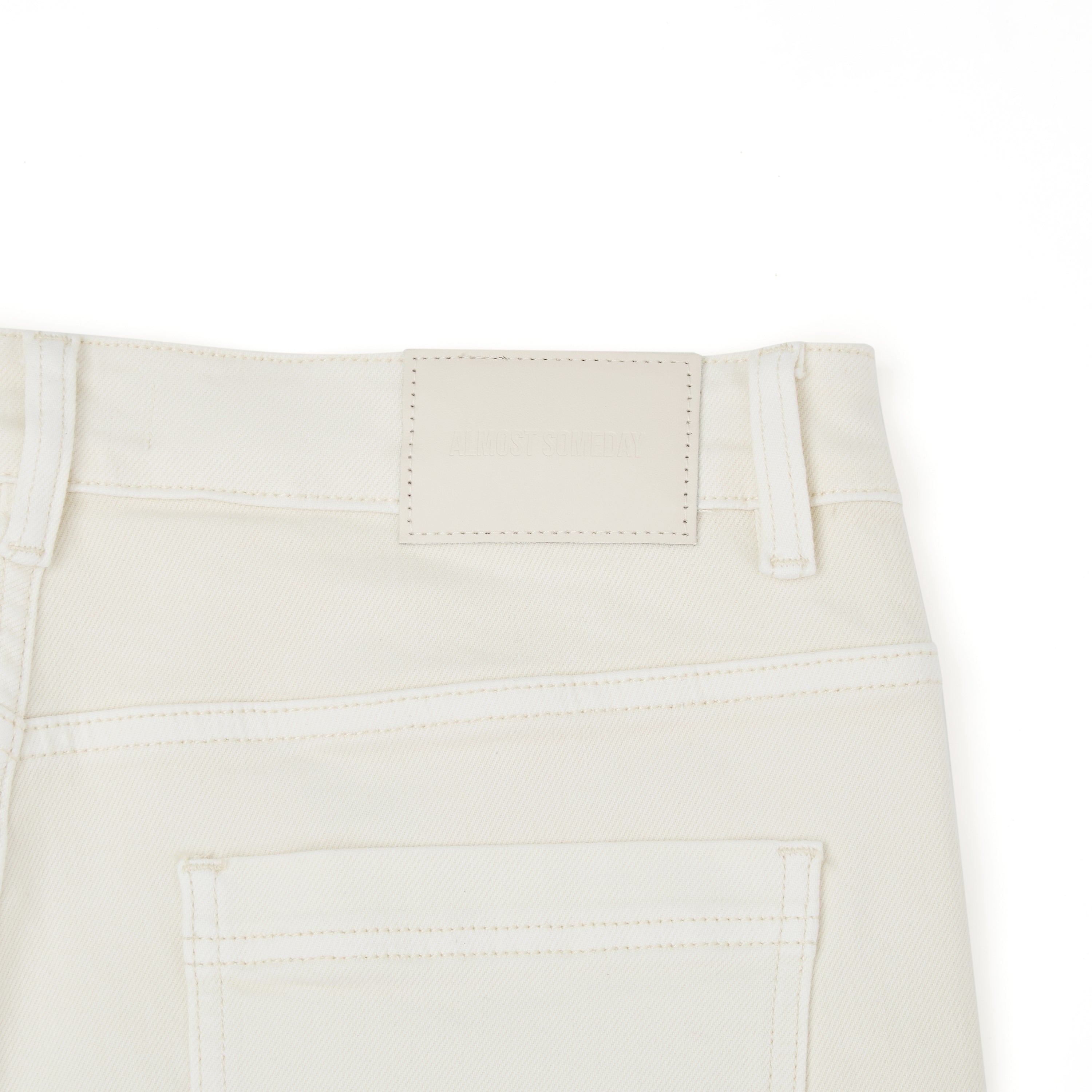 Hendrix Denim Jorts - Cream Hendrix Denim Jorts - Cream