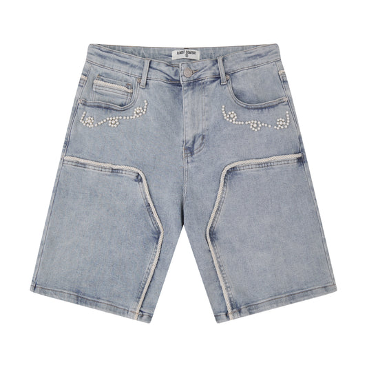 Belfort Denim Jorts - Light Blue